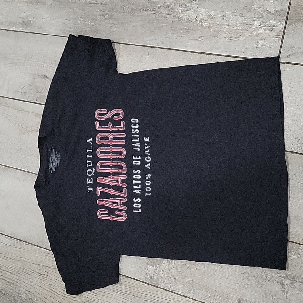 Tequila  black tshirt  size large  #10